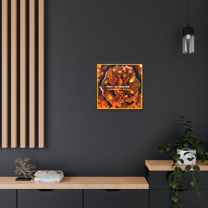 From The Ashes Rise Canvas Wall Art