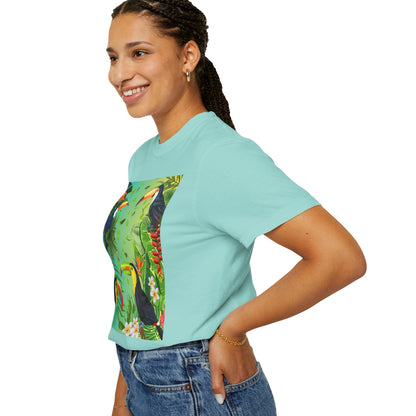 Toucans Unisex Garment-Dyed T-shirt