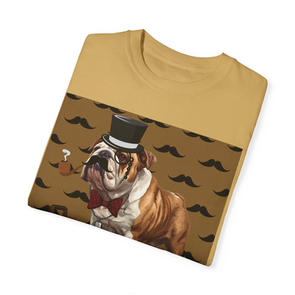 Pawsitively Dapper Unisex Garment-Dyed T-shirt