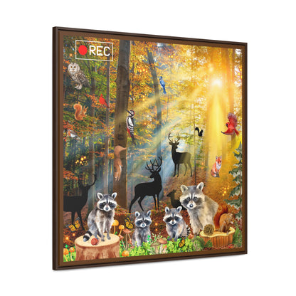 Take A Hike Gallery Canvas Wraps, Square Frame