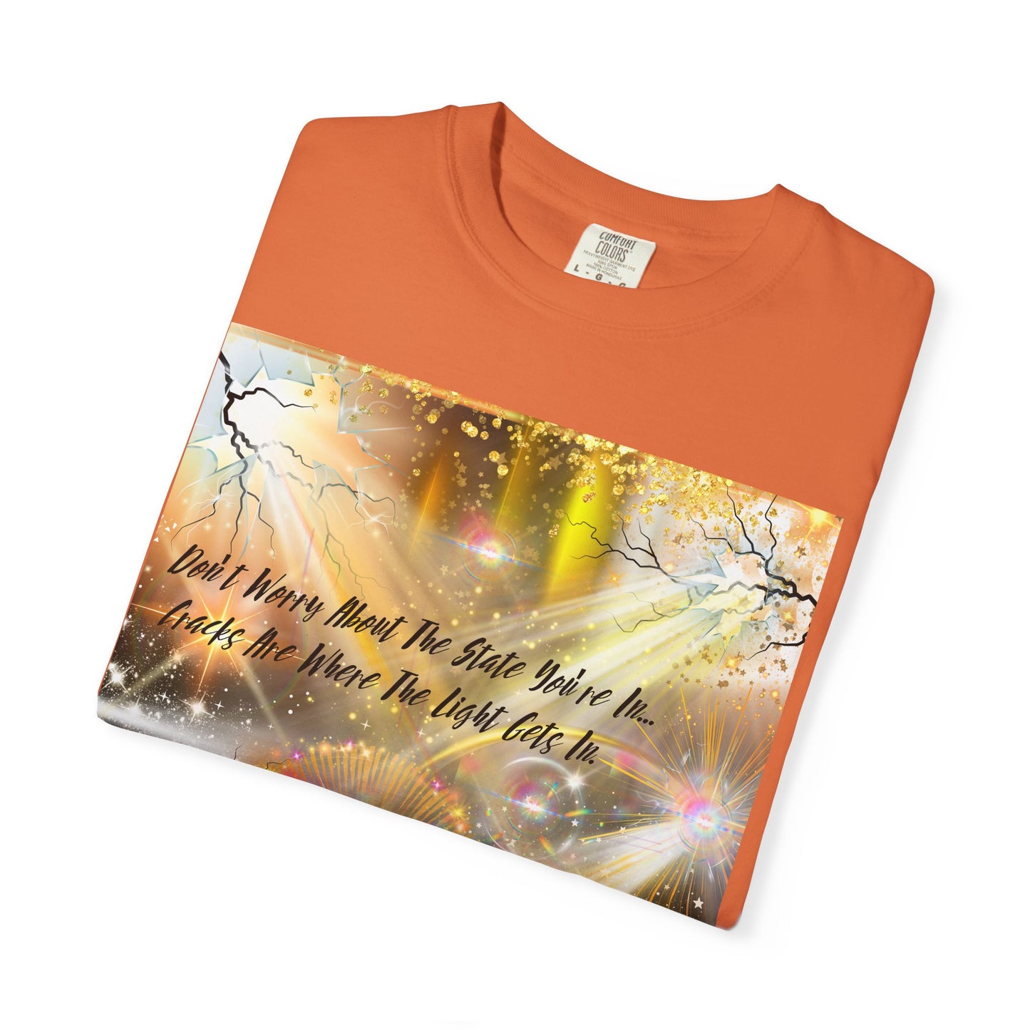 Don't Worry Unisex Garment-Dyed T-shirt