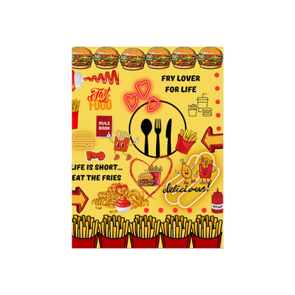 Eat The Fries Fine Art Poster