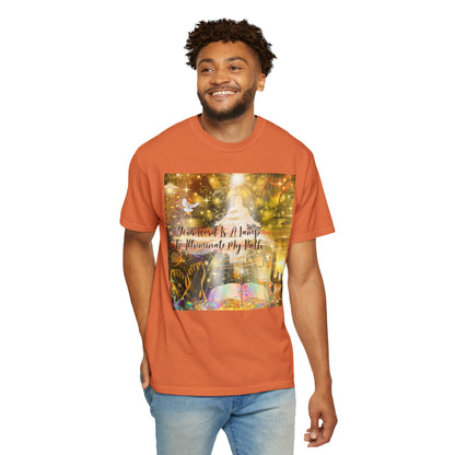 Your Word Unisex Garment-Dyed T-shirt