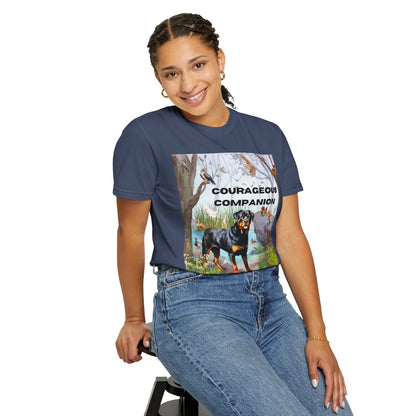 Courageous Companion Unisex Garment-Dyed T-shirt