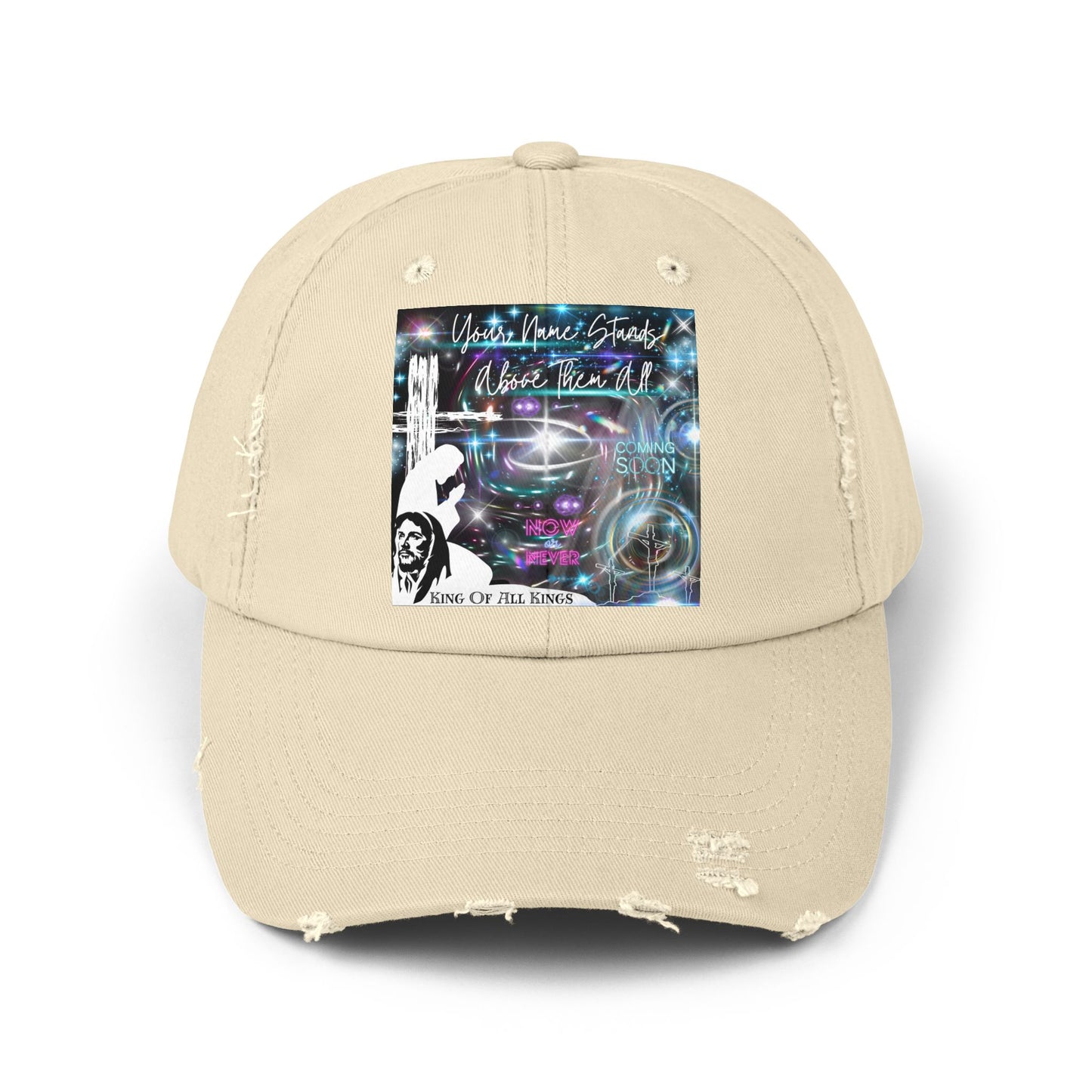 King Of All Kings Unisex Distressed Cap