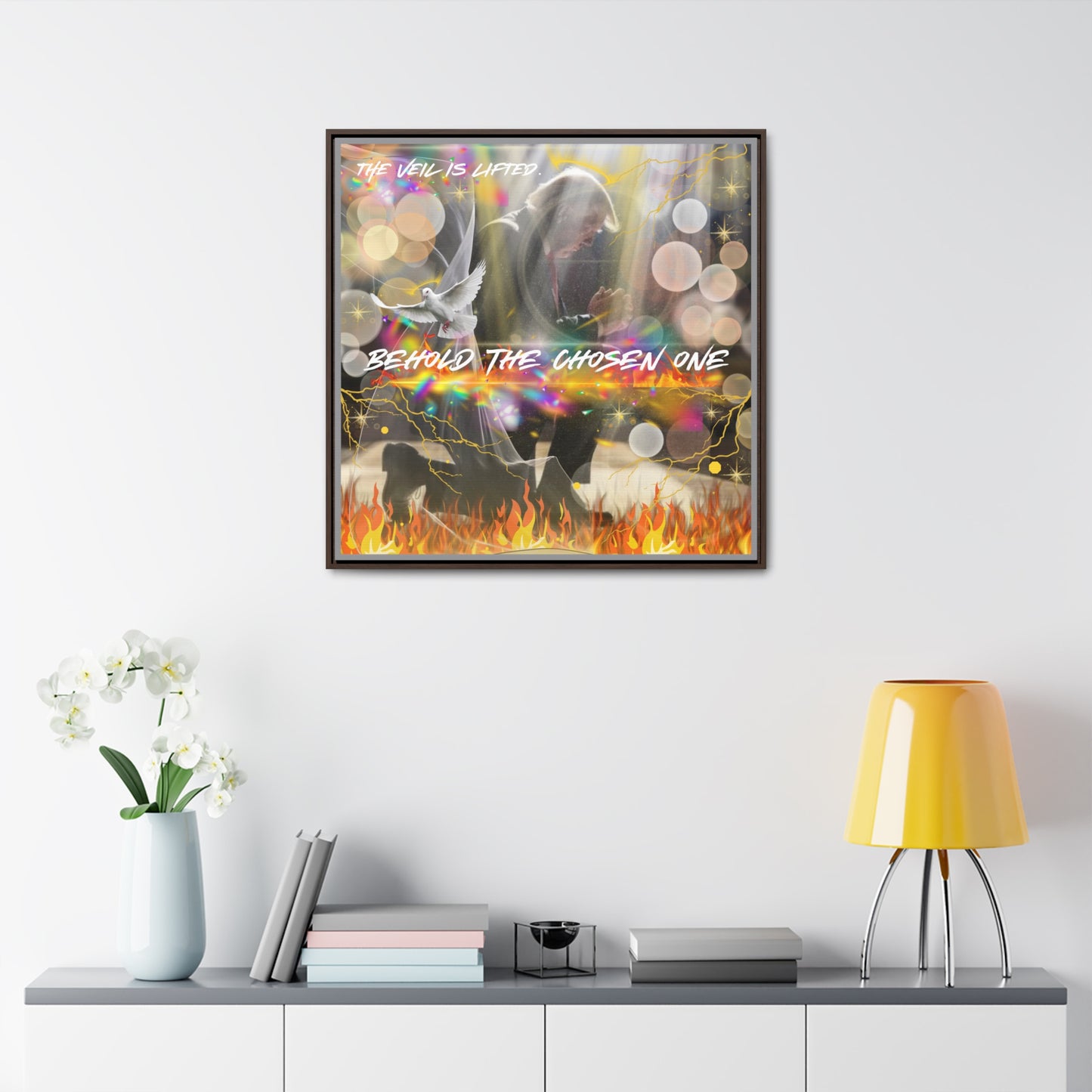 Chosen One Gallery Canvas Wraps, Square Frame