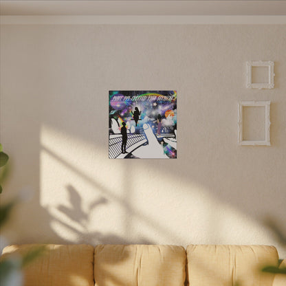 In His Hands - Cosmic Wall Art Canvas Print, Home Decor, Inspirational Decor, Galaxy Artwork, Unique Gift for Space Lovers, Abstract Art