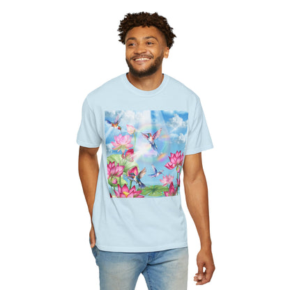 Sipping On Sunshine Unisex Garment-Dyed T-shirt