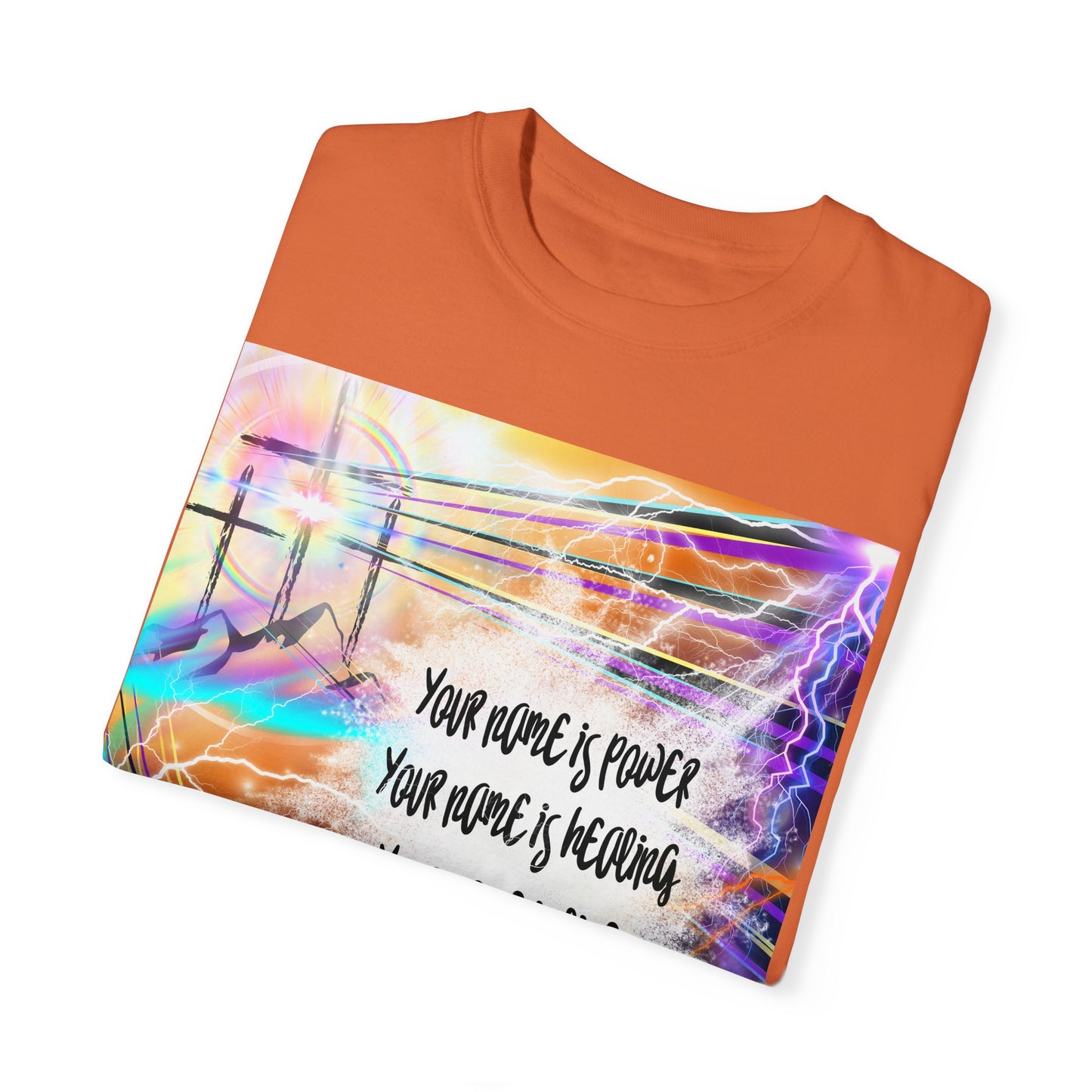 Your Name Unisex Garment-Dyed T-shirt