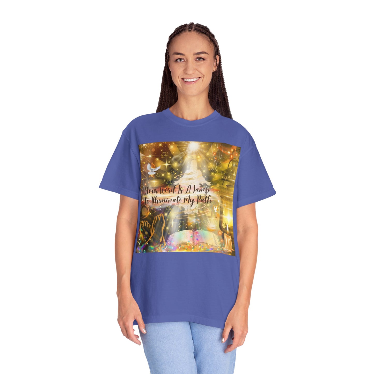 Your Word Unisex Garment-Dyed T-shirt