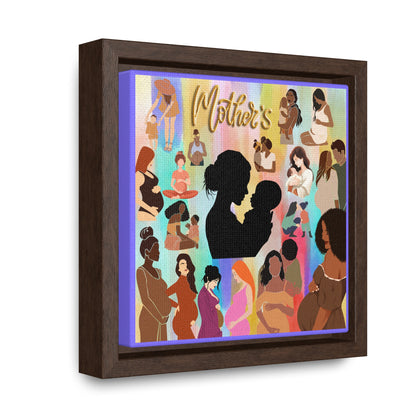 Mothers Gallery Canvas Wraps, Square Frame