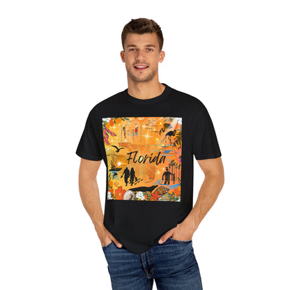 Florida Unisex Garment-Dyed T-shirt