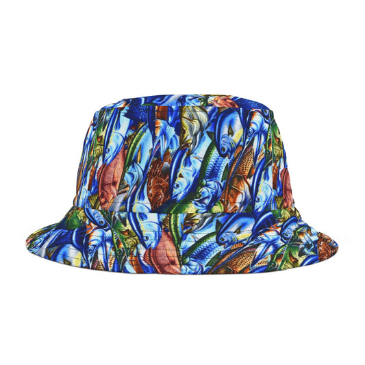 Bucket Hat (AOP) Fish