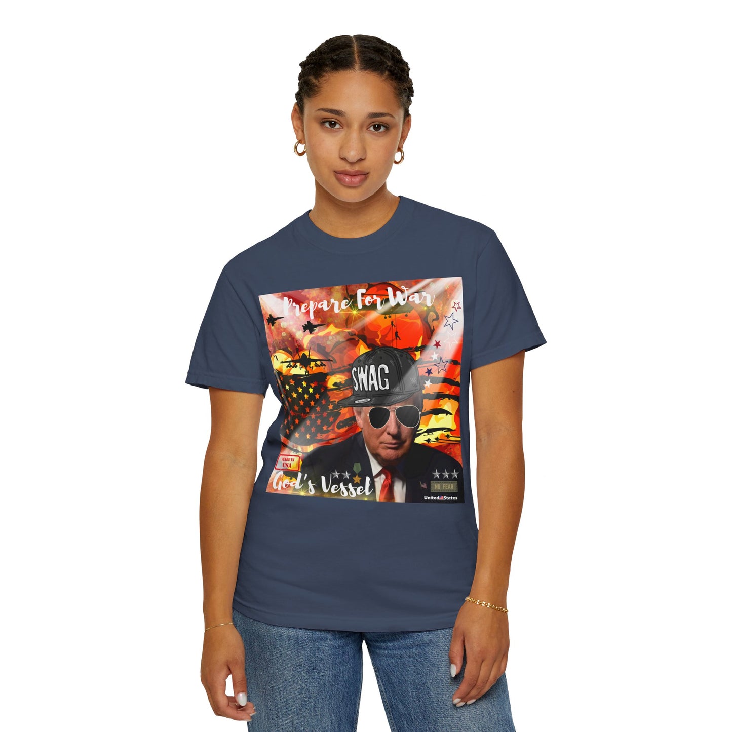 God's Vessel Unisex Garment-Dyed T-shirt