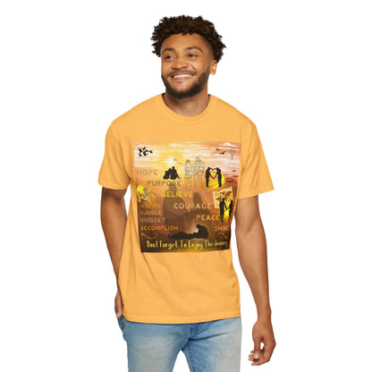 Enjoy The Journey Unisex Garment-Dyed T-shirt