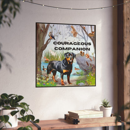 Courageous Companion Fine Art Posters