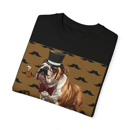 Pawsitively Dapper Unisex Garment-Dyed T-shirt