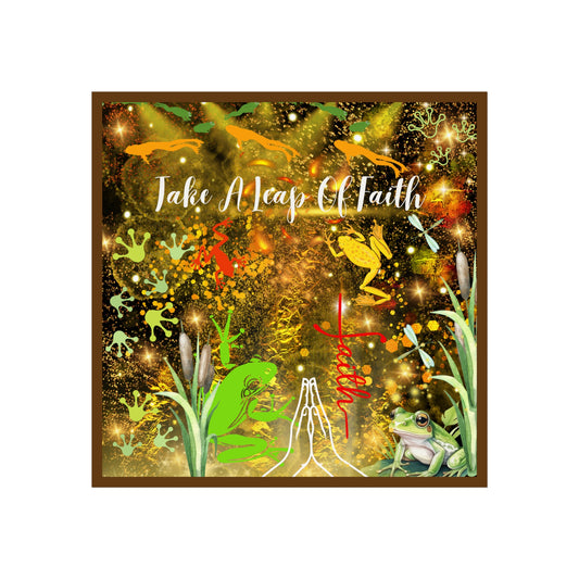 Take A Leap Of Faith Fine Art Poster