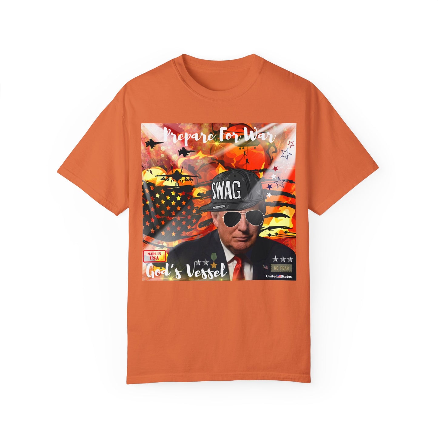 God's Vessel Unisex Garment-Dyed T-shirt