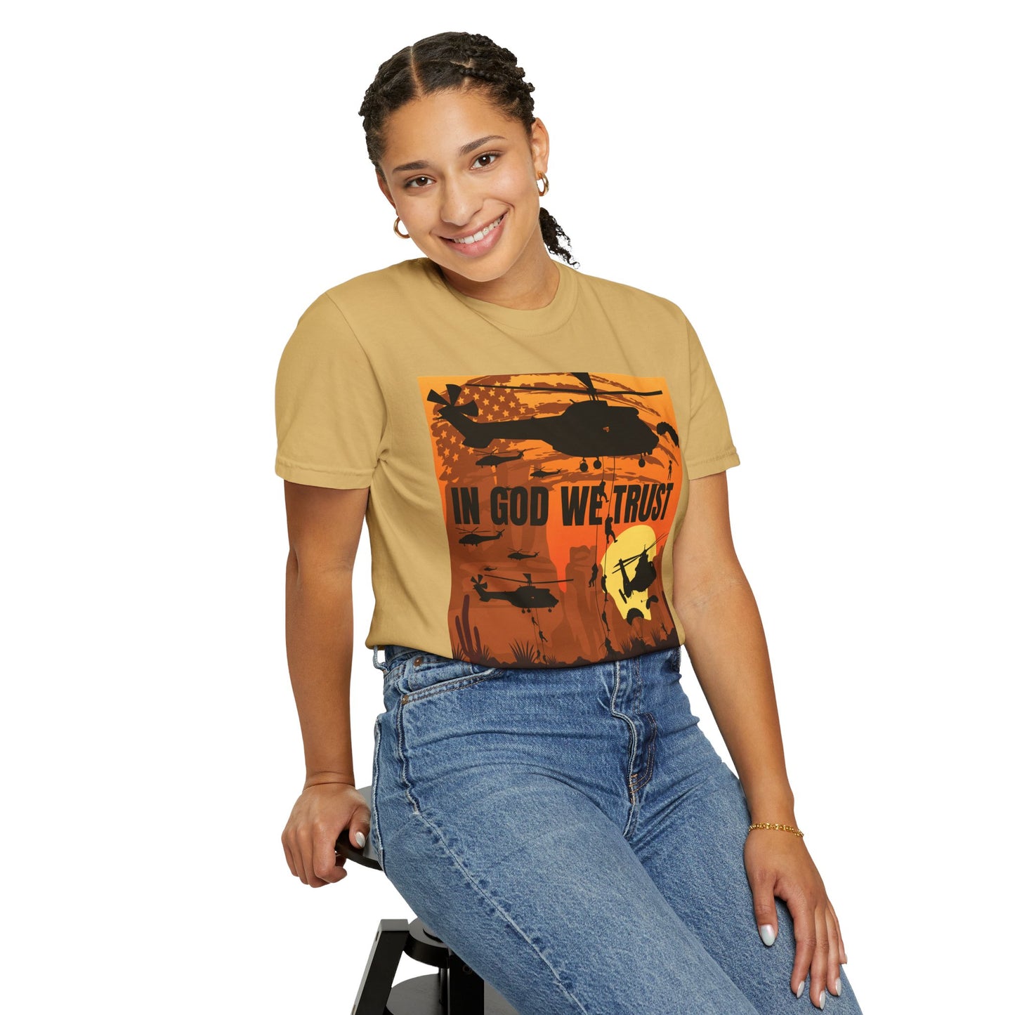 In God We Trust Unisex Garment-Dyed T-shirt