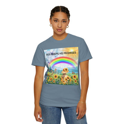 God Keeps His Promises Unisex Garment-Dyed T-shirt