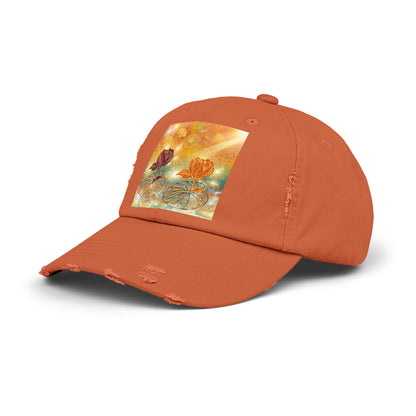 Morning Dew - Unisex Distressed Cap
