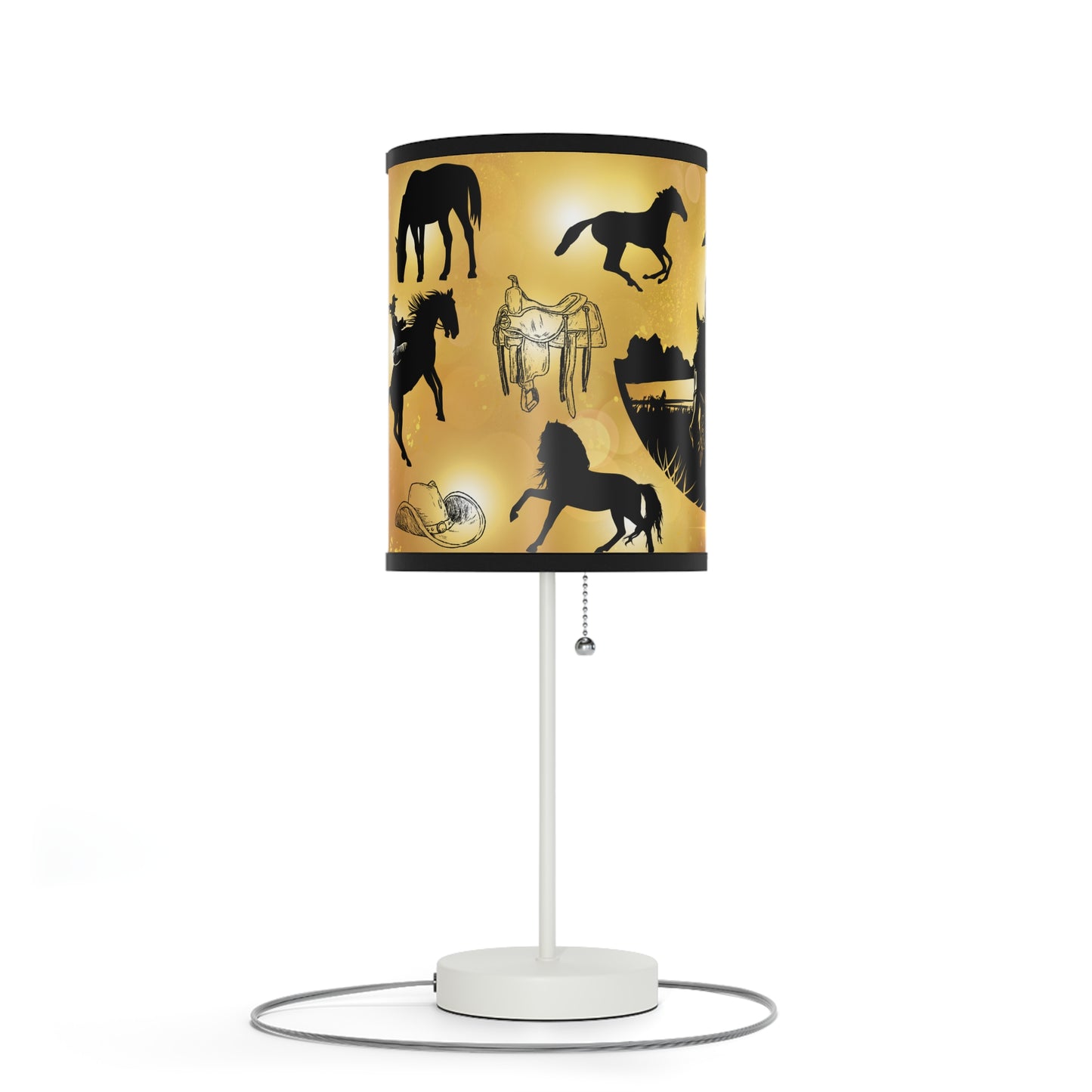 Cowgirl Country Lamp on a Stand, US|CA plug