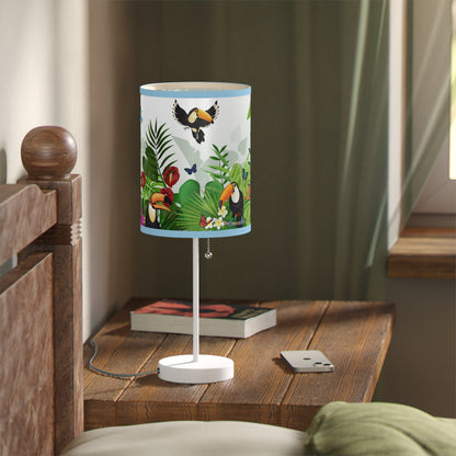 Feathered Friends Lamp on a Stand, US|CA plug