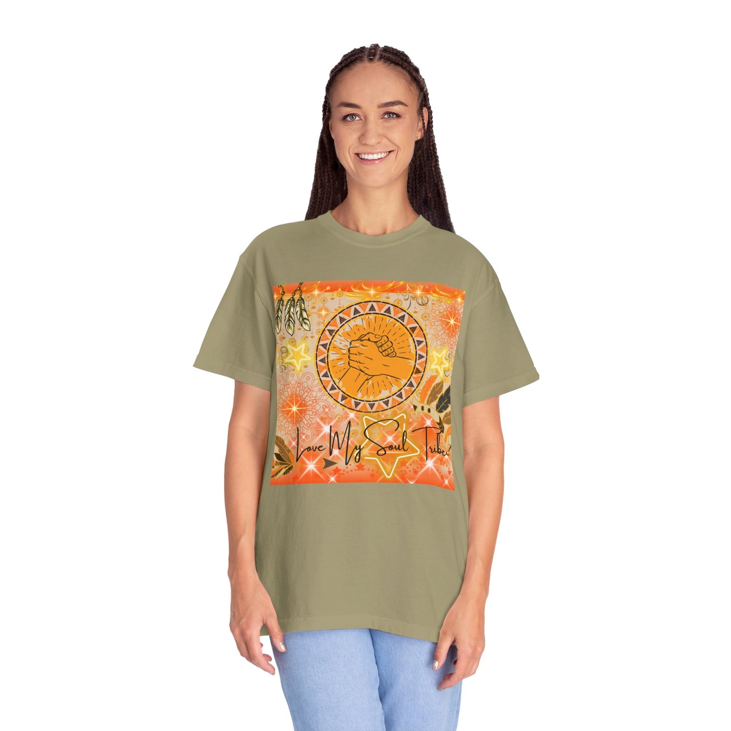 Love My Soul Tribe Unisex Garment-Dyed T-shirt