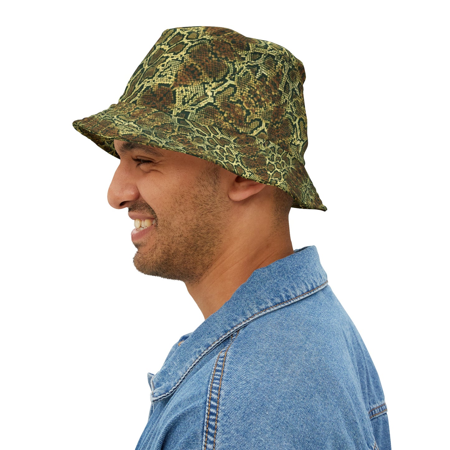 Bucket Hat (AOP) Python Green