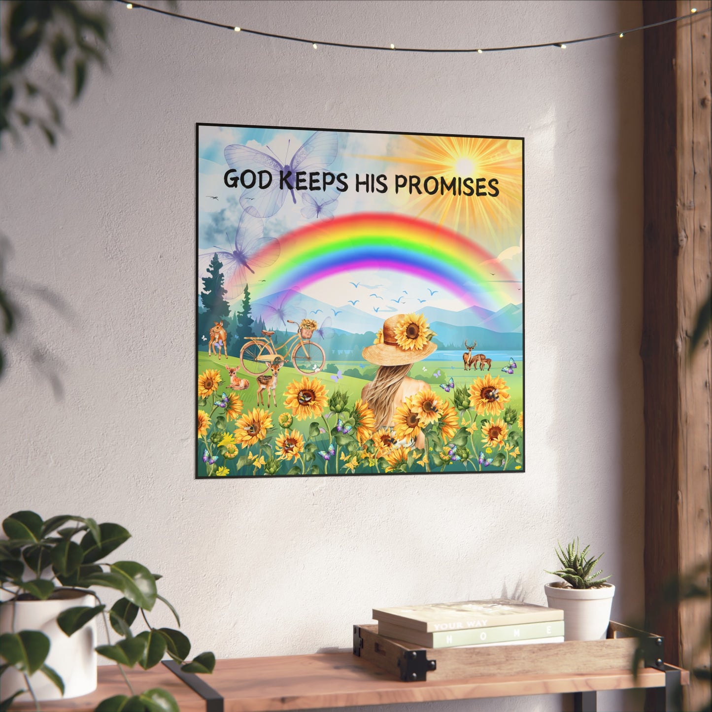 God Keeps His Promises Fine Art Posters