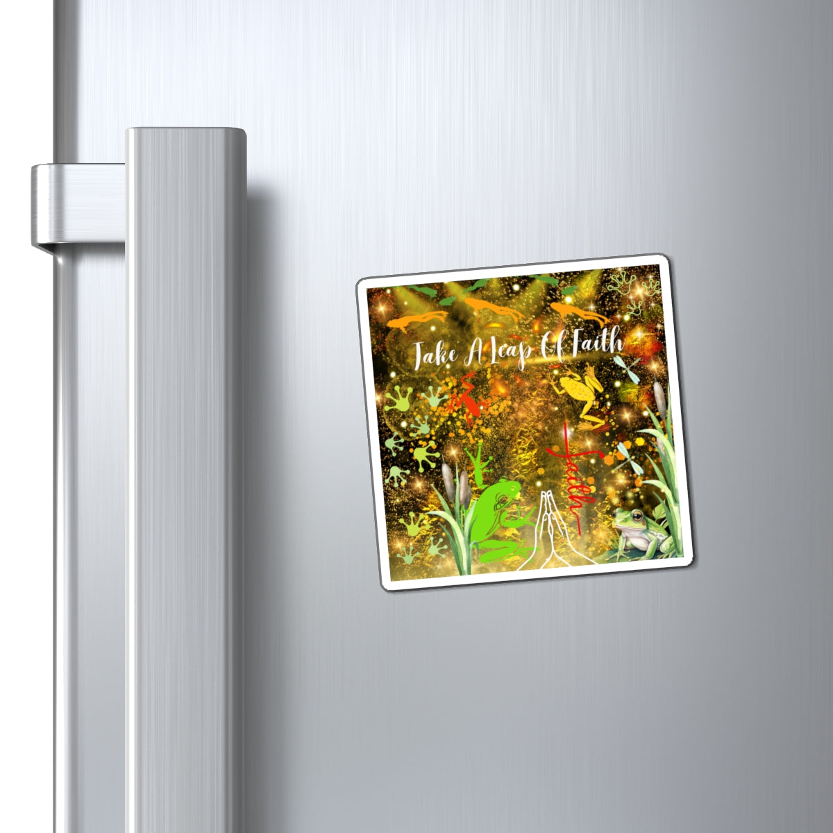 Take A Leap Of Faith Magnets