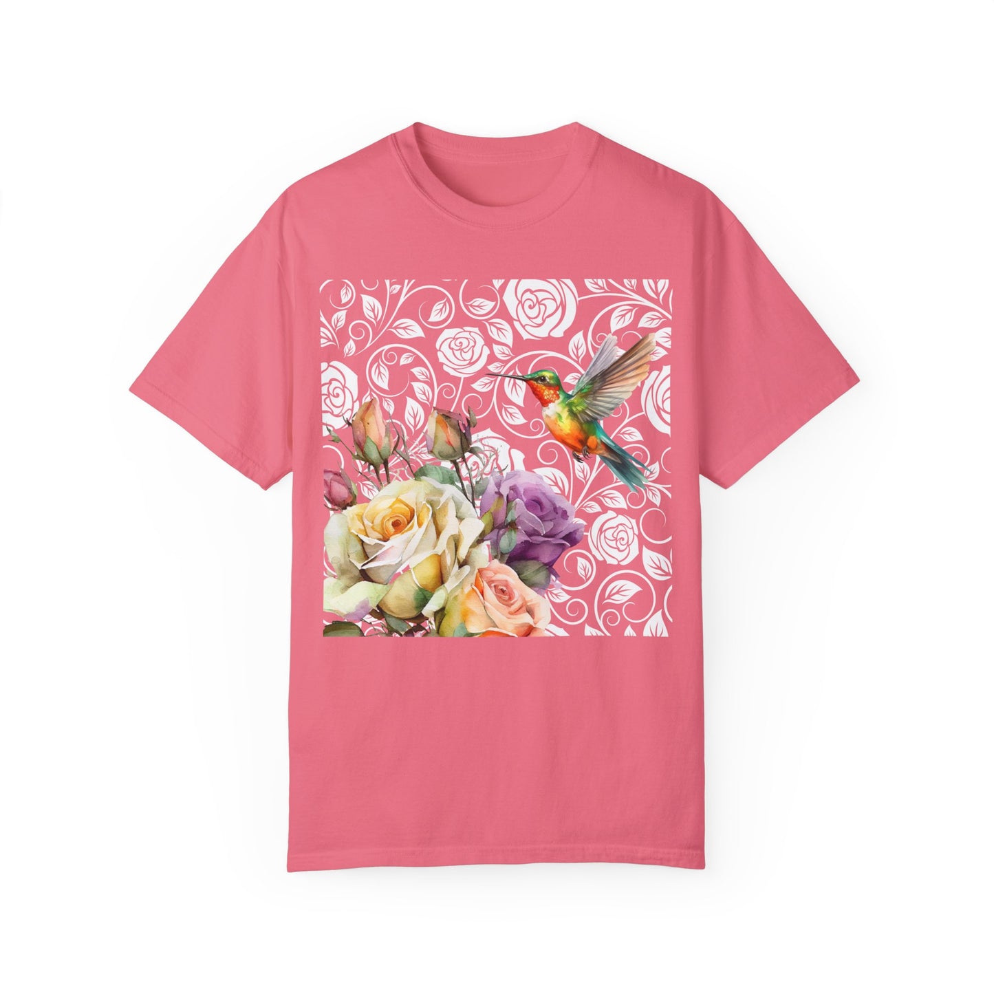 Hummingbird 2 Unisex Garment-Dyed T-shirt