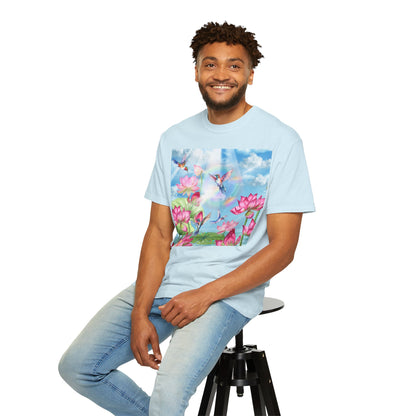 Sipping On Sunshine Unisex Garment-Dyed T-shirt