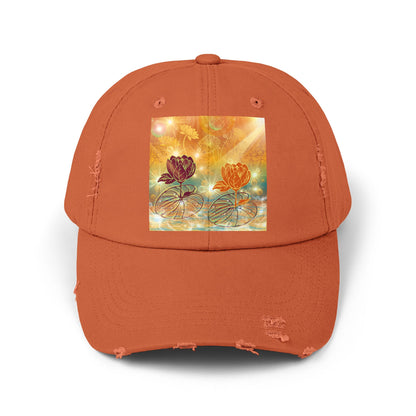 Morning Dew - Unisex Distressed Cap