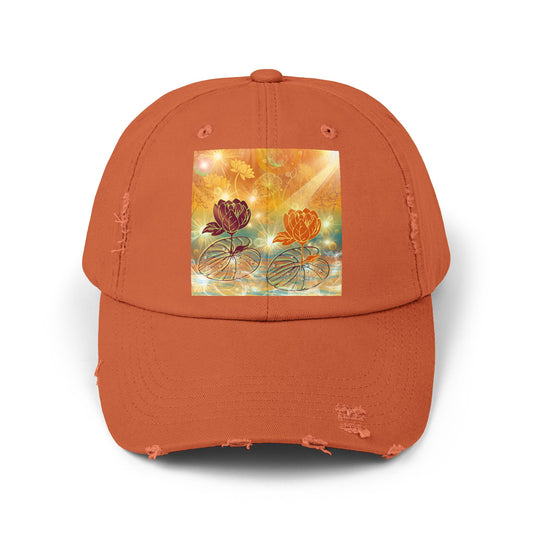 Morning Dew - Unisex Distressed Cap