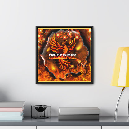 From The Ashes Rise Canvas Wall Art