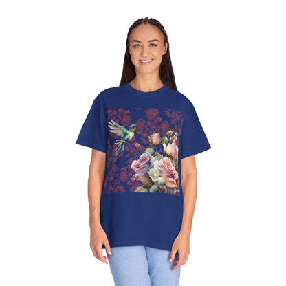 Hummingbird 1 Unisex Garment-Dyed T-shirt