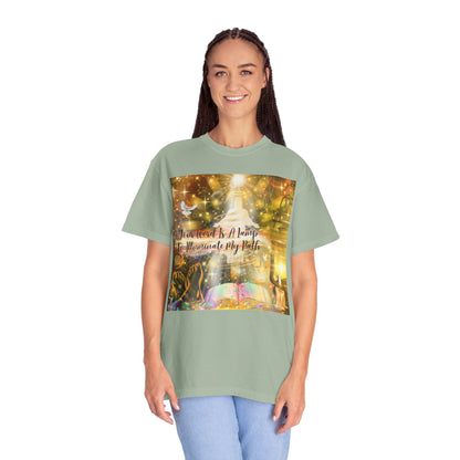 Your Word Unisex Garment-Dyed T-shirt