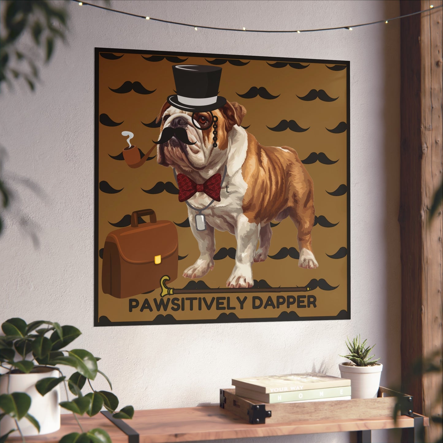 Pawsitively dapper Fine Art Posters