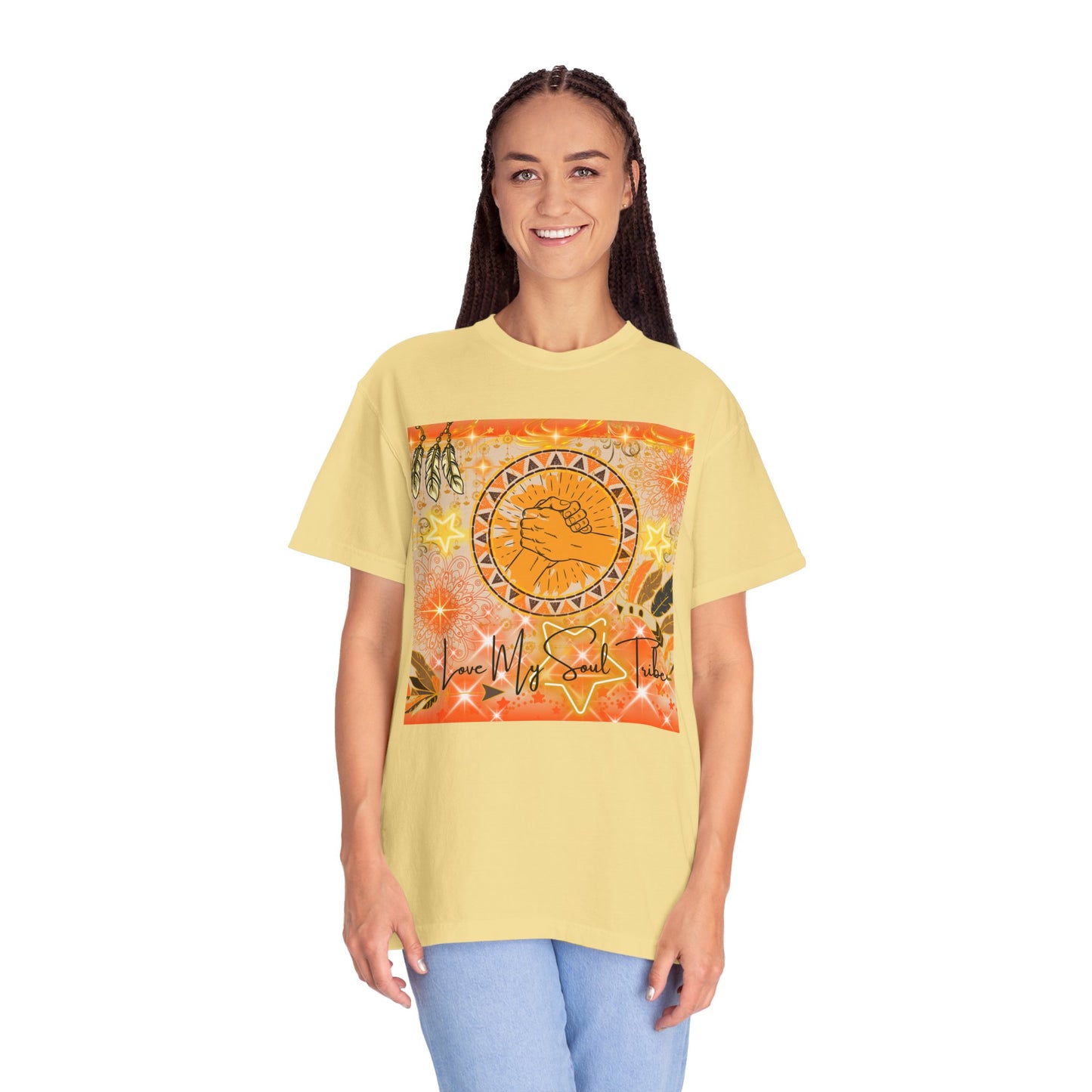 Love My Soul Tribe Unisex Garment-Dyed T-shirt