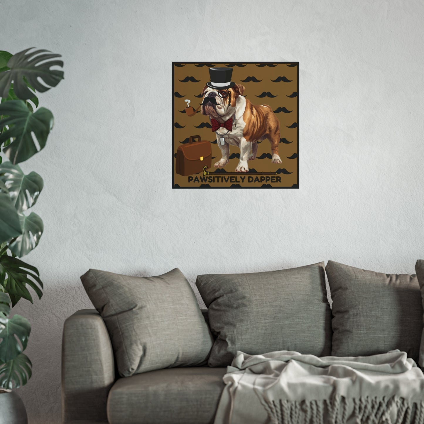 Pawsitively dapper Fine Art Posters