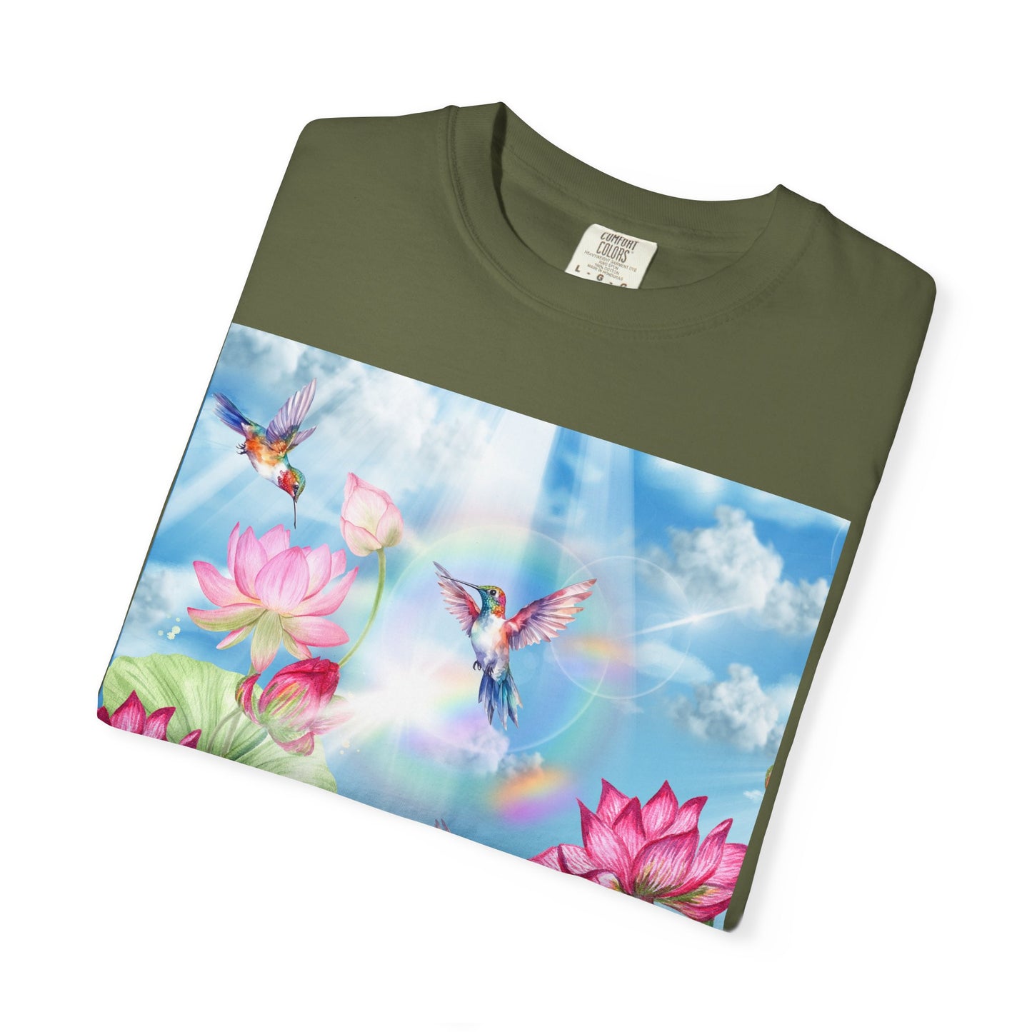 Sipping On Sunshine Unisex Garment-Dyed T-shirt