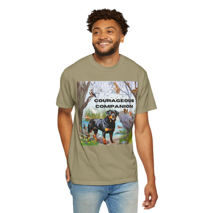 Courageous Companion Unisex Garment-Dyed T-shirt