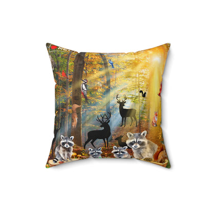 Take A Hike Spun Polyester Square Pillow