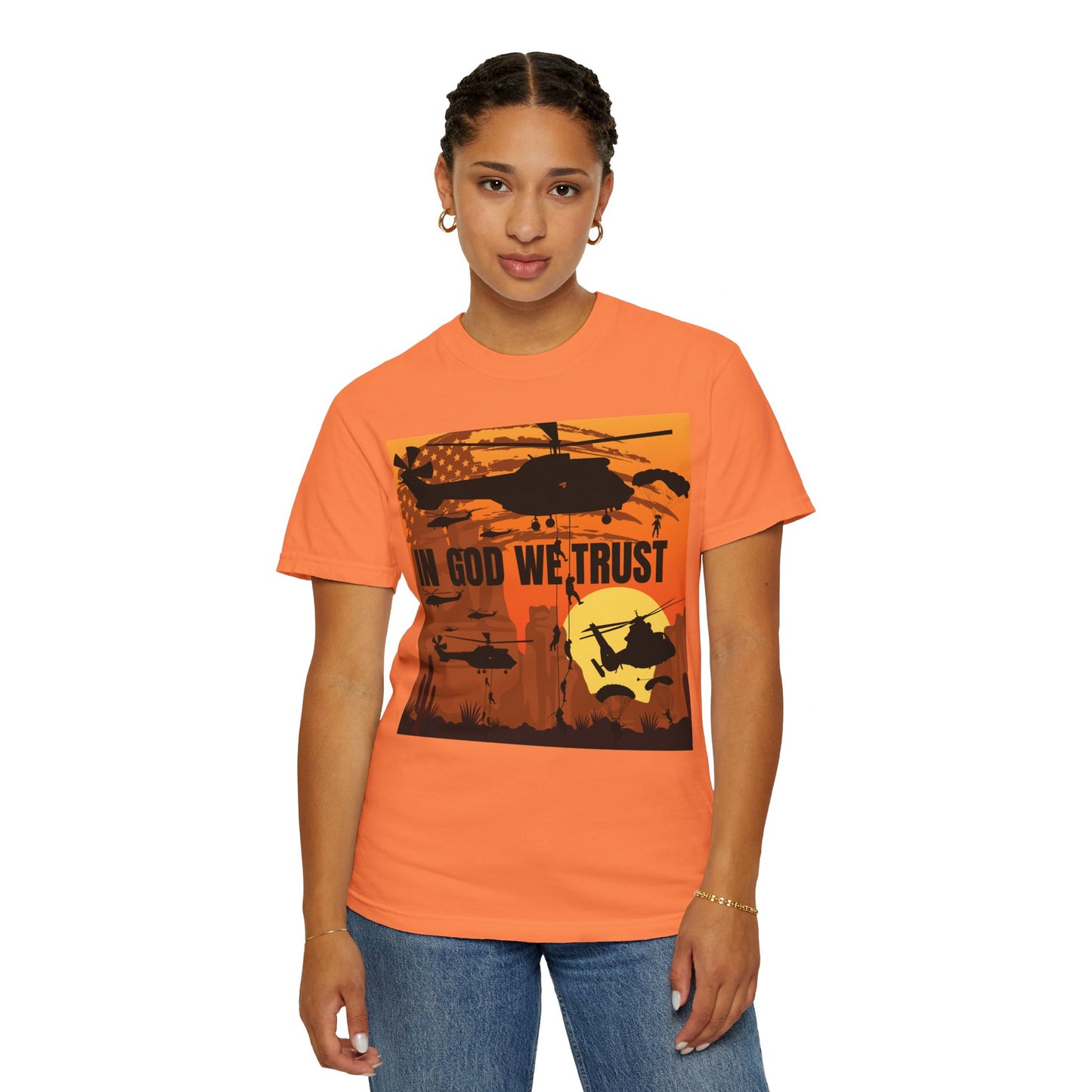 In God We Trust Unisex Garment-Dyed T-shirt