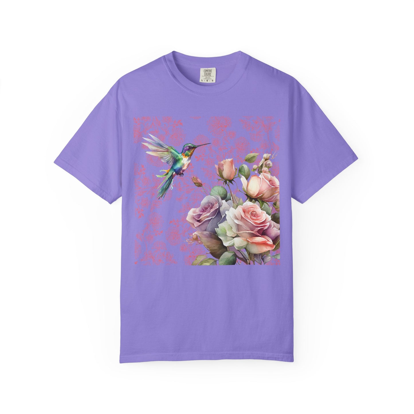 Hummingbird 1 Unisex Garment-Dyed T-shirt