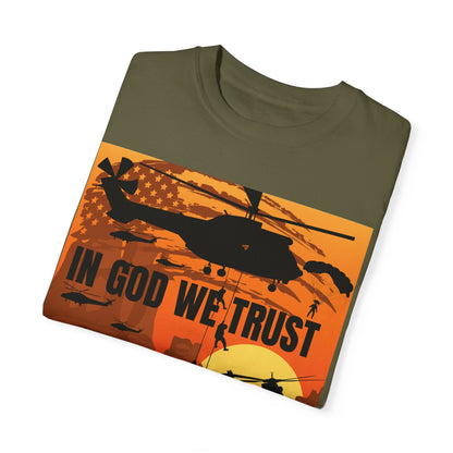 In God We Trust Unisex Garment-Dyed T-shirt
