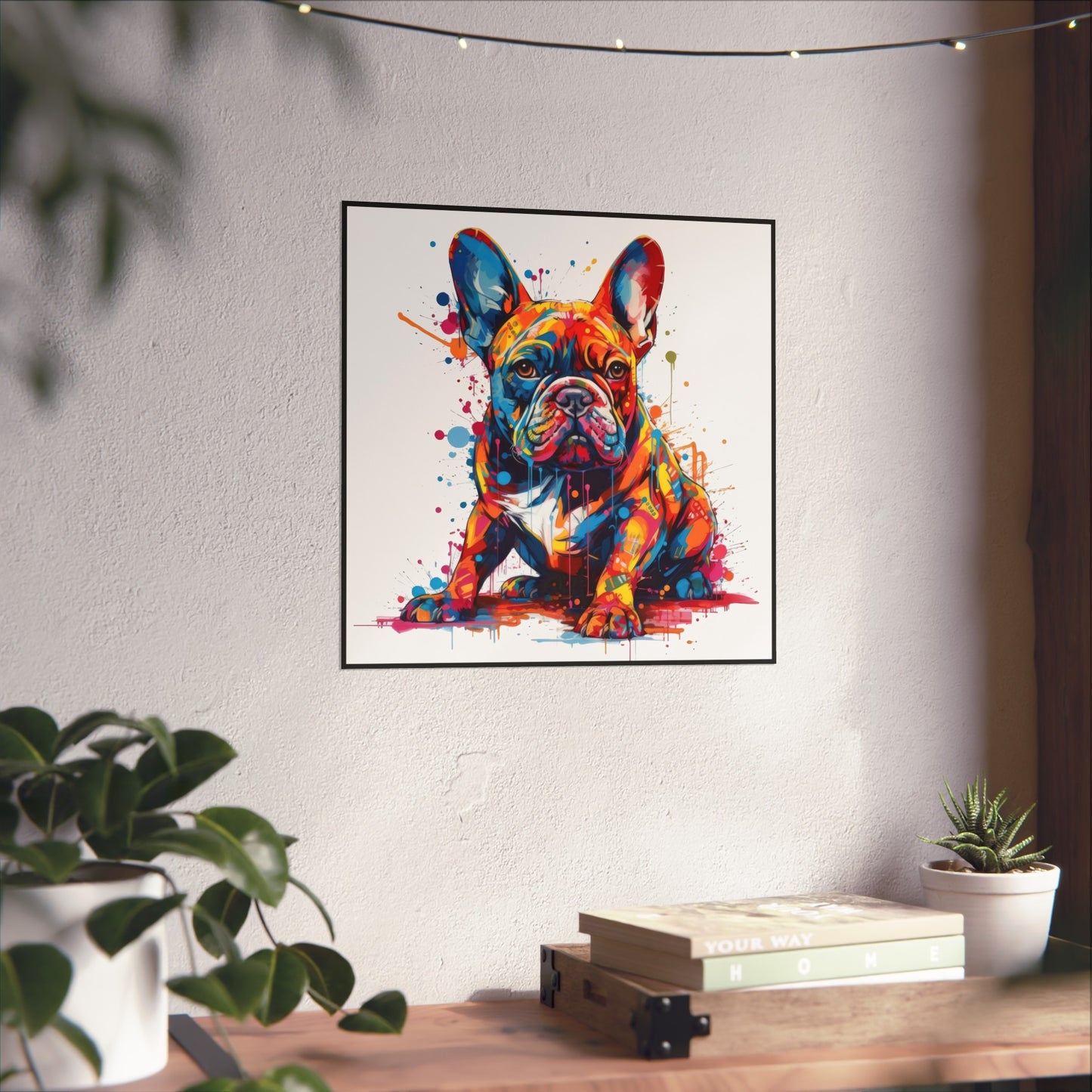 Frenchie In Color 4 Fine Art Posters