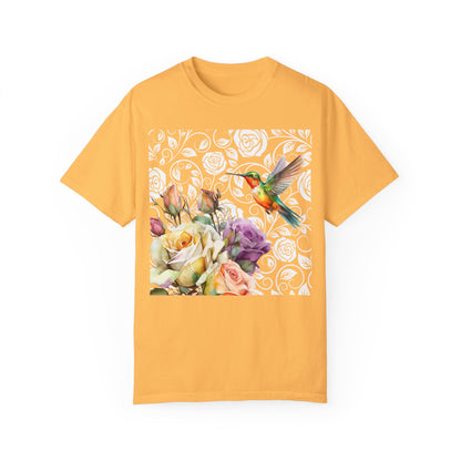Hummingbird 2 Unisex Garment-Dyed T-shirt
